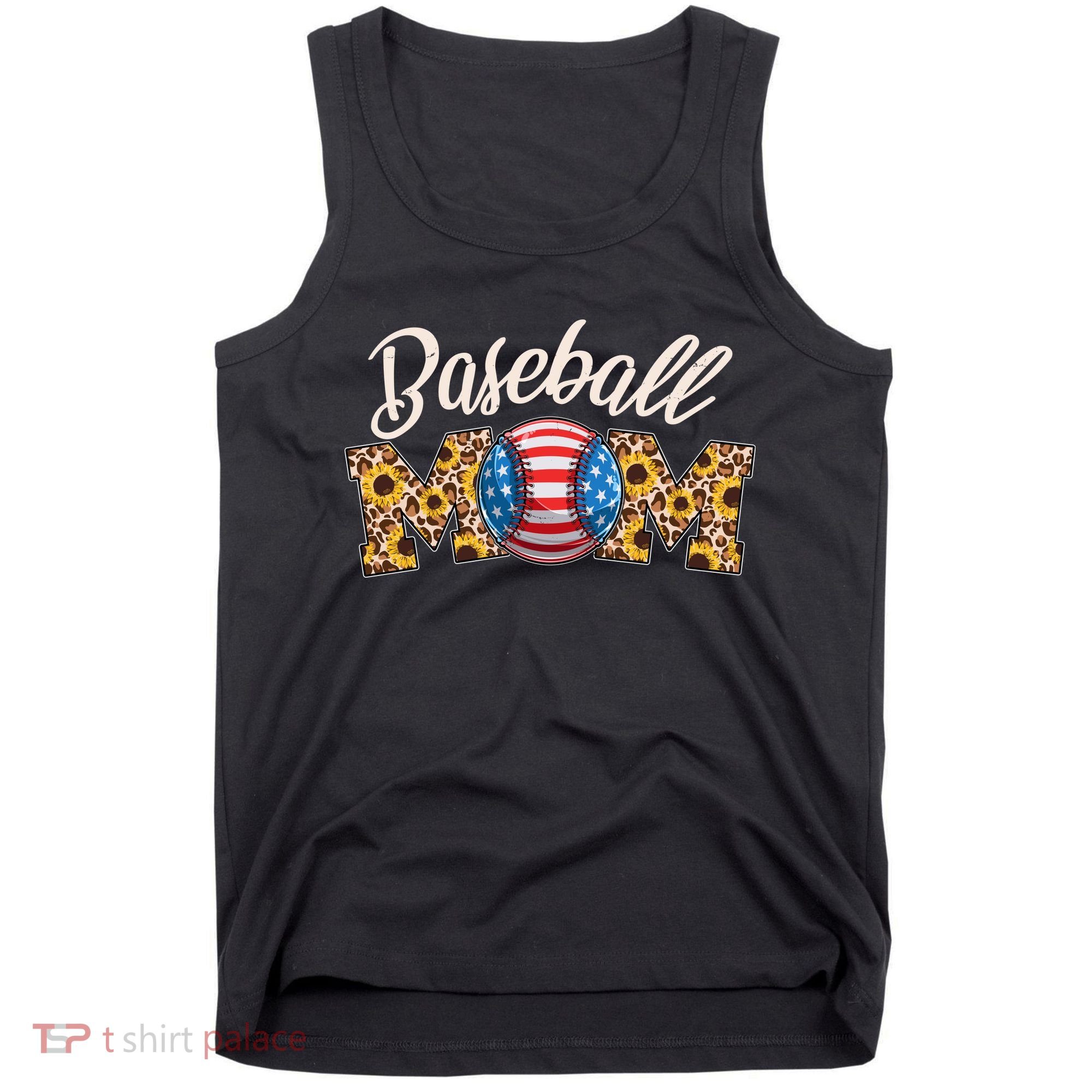 Cute Baseball Mom Baseball Fan Tank Top