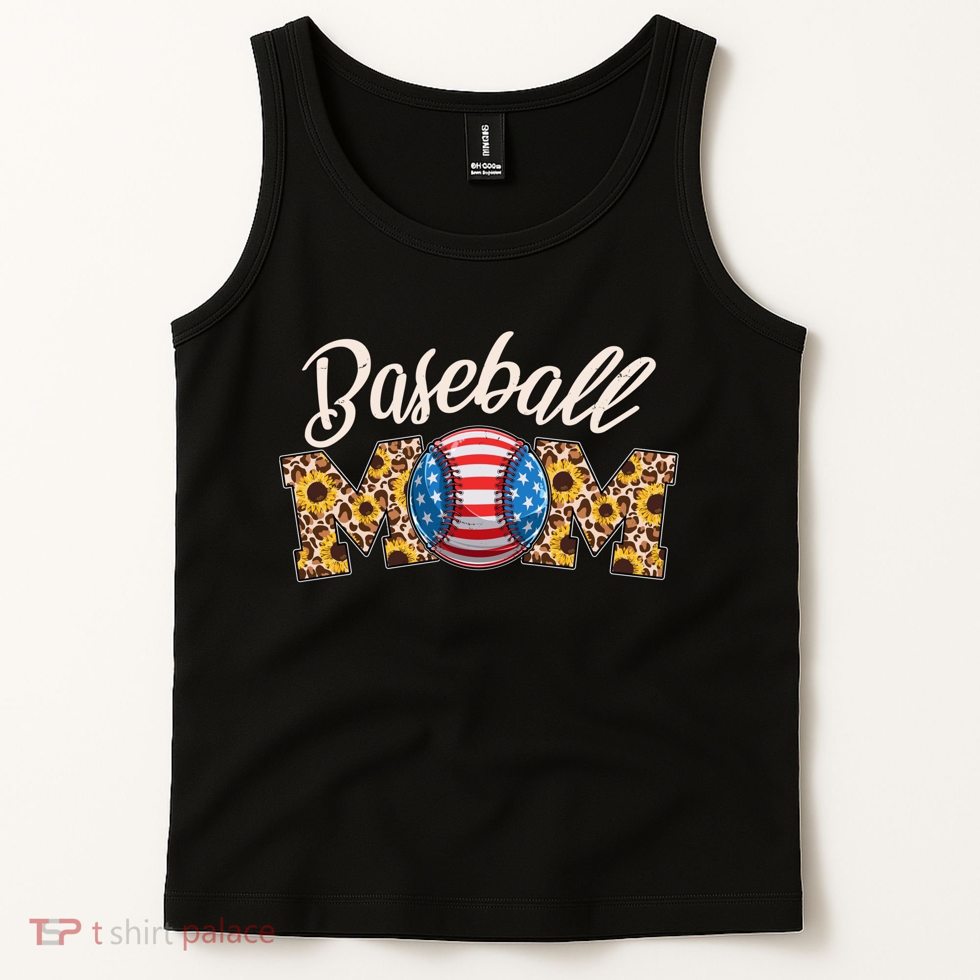 Cute Baseball Mom Baseball Fan Tank Top