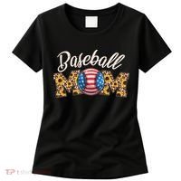 Cute Baseball Mom Baseball Fan Women's T-Shirt thumb 0