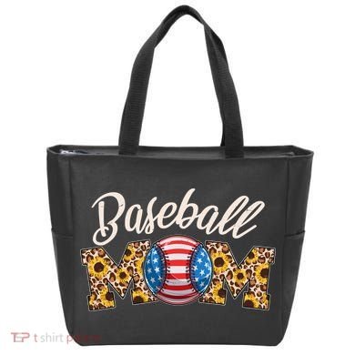 Cute Baseball Mom Baseball Fan Tote Bag