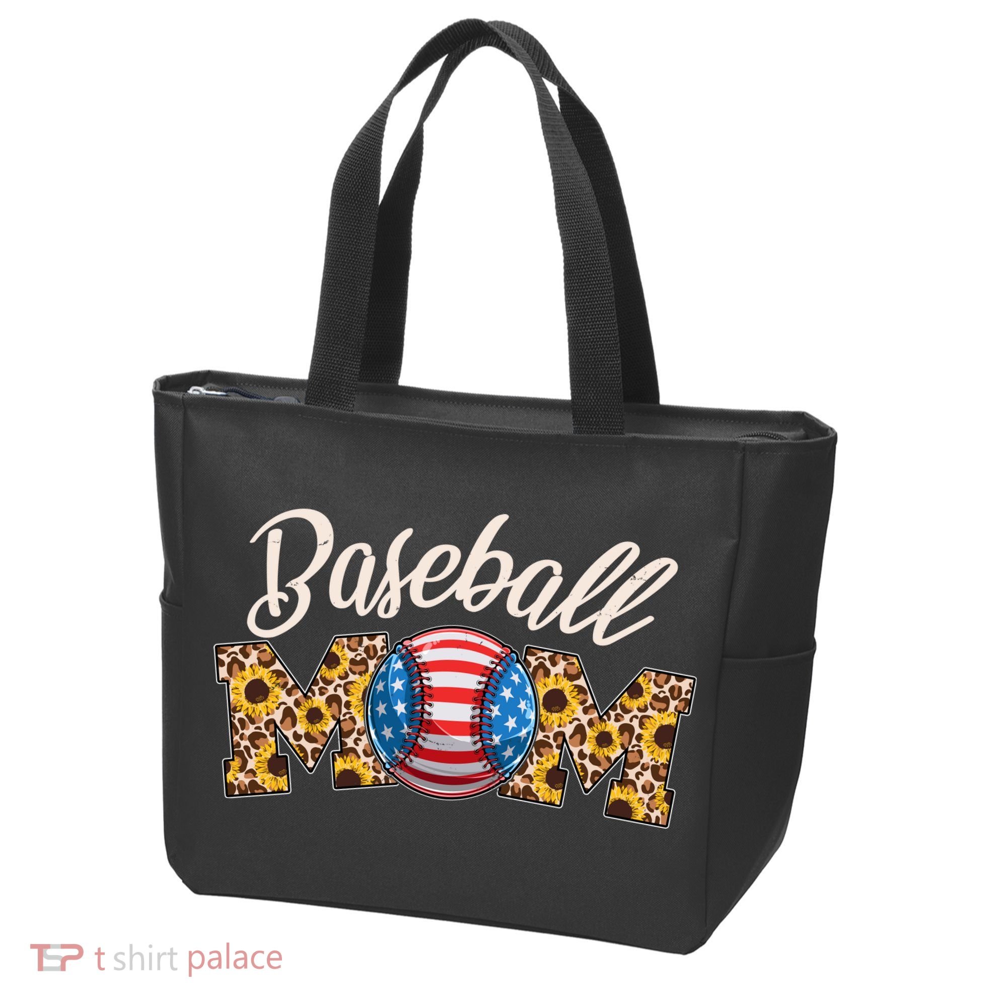 Cute Baseball Mom Baseball Fan Tote Bag