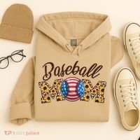 Cute Baseball Mom Baseball Fan Hoodie thumb 4
