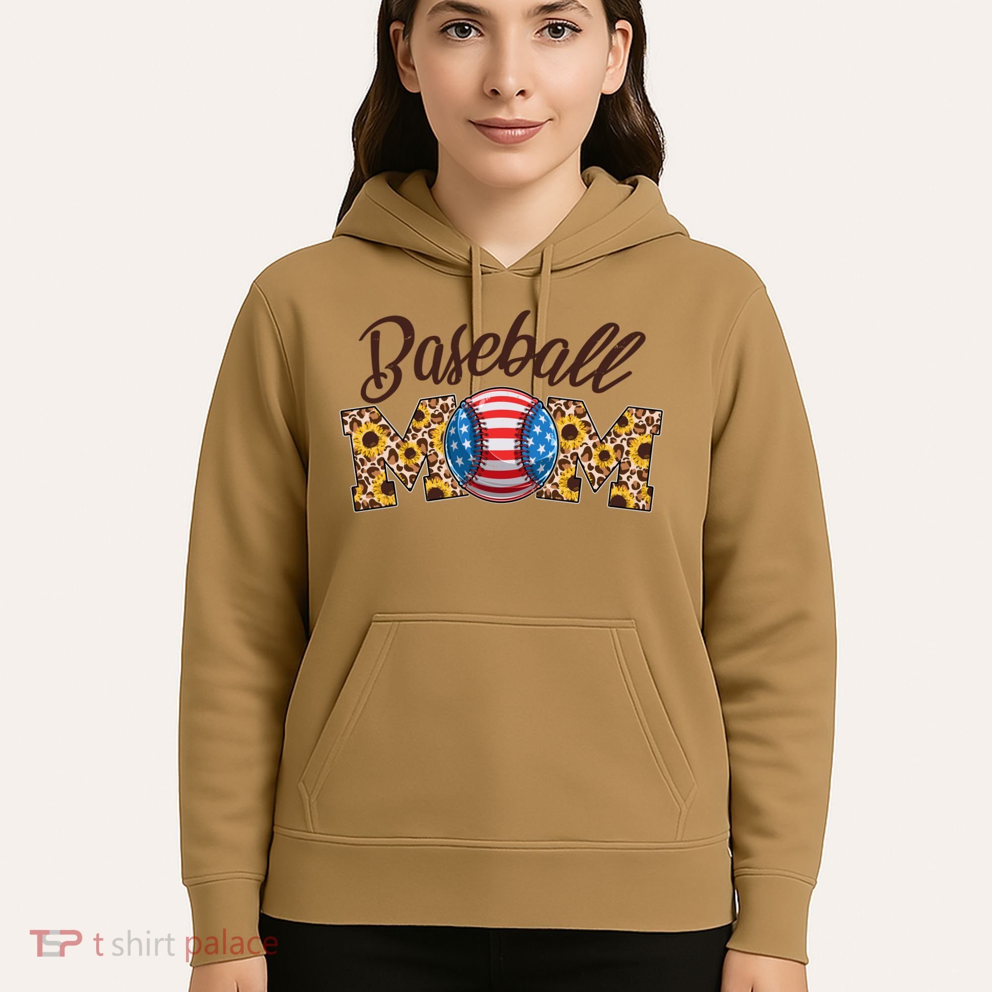 Cute Baseball Mom Baseball Fan Hoodie