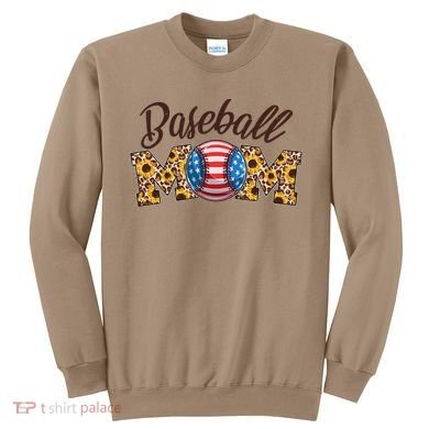 Cute Baseball Mom Baseball Fan Sweatshirt