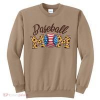 Cute Baseball Mom Baseball Fan Sweatshirt thumb 0