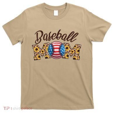 Cute Baseball Mom Baseball Fan T-Shirt