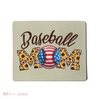 Cute Baseball Mom Baseball Fan Mousepad thumb 0