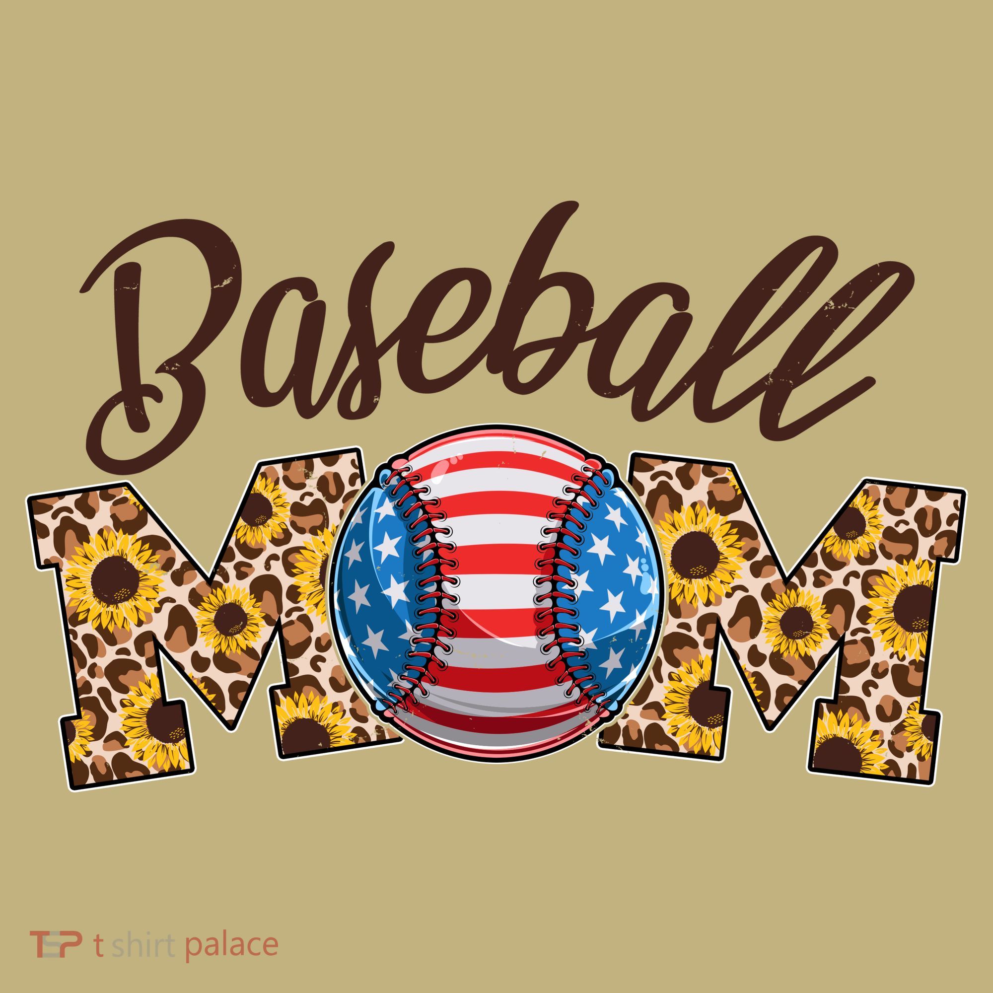 Cute Baseball Mom Baseball Fan Mousepad