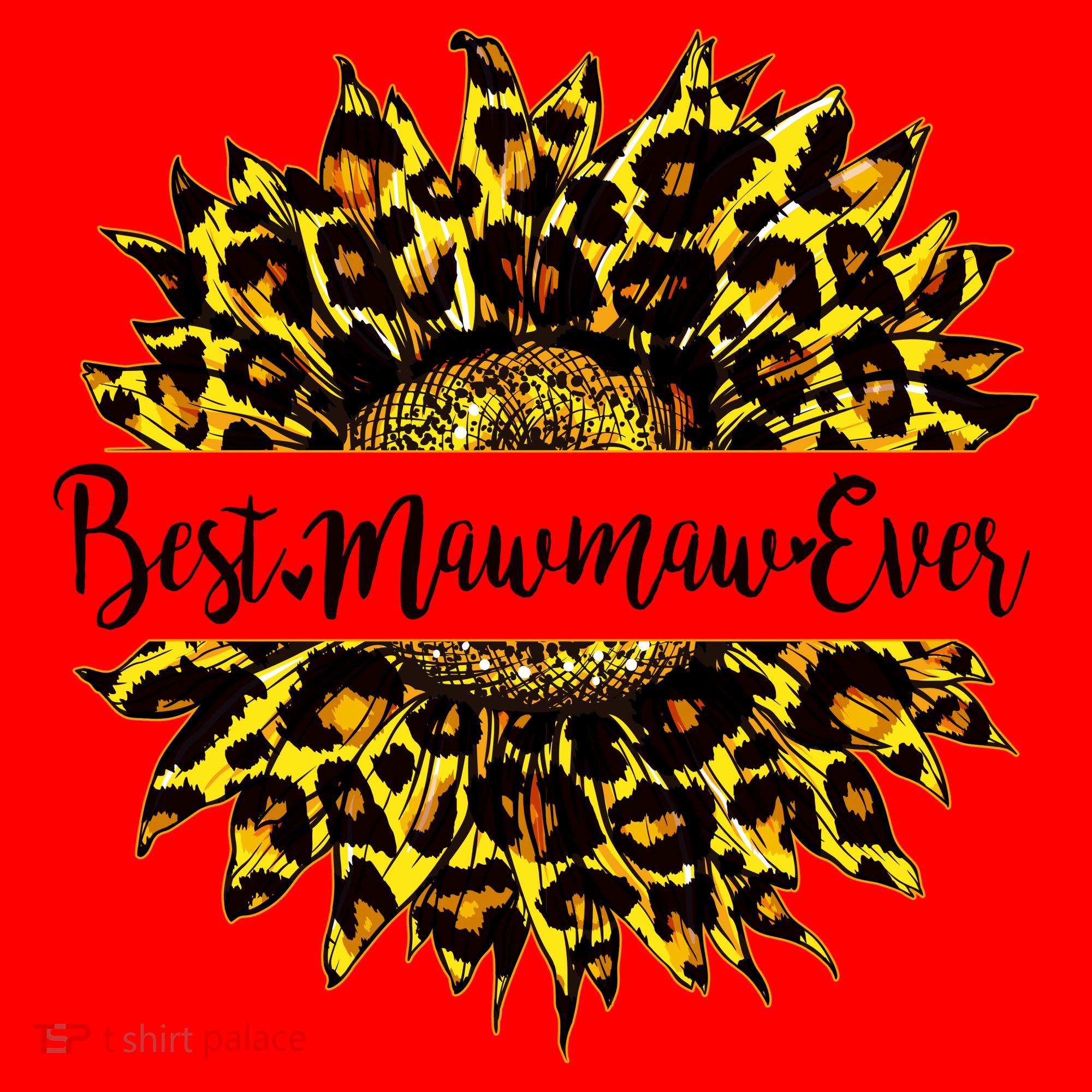 Cute Best Mawmaw Ever Happy Mother's Day Sunflower Santa Hat