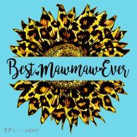 Cute Best Mawmaw Ever Happy Mother's Day Sunflower Long Sleeve Shirt thumb 2