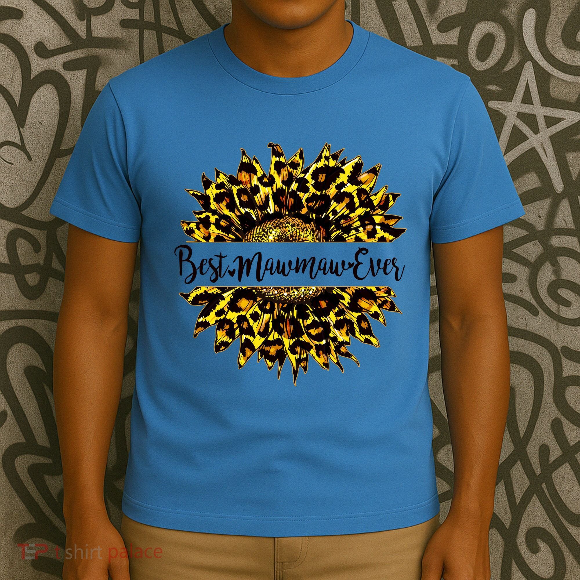 Cute Best Mawmaw Ever Happy Mother's Day Sunflower T-Shirt