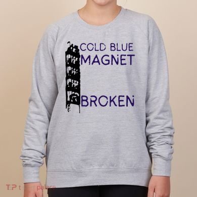 Cold Blue Magnet Broken Women's Sweatshirt