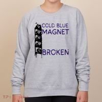 Cold Blue Magnet Broken Women's Sweatshirt thumb 0