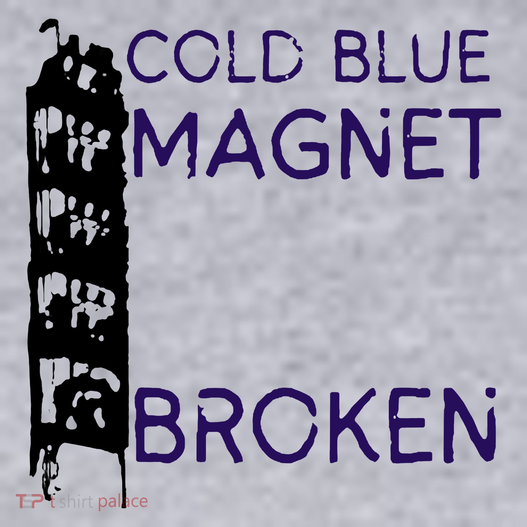 Cold Blue Magnet Broken Women's Sweatshirt