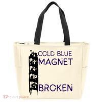 Cold Blue Magnet Broken Tote Bag thumb 0