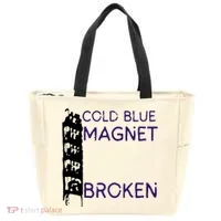 Cold Blue Magnet Broken Tote Bag thumb 0