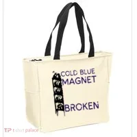 Cold Blue Magnet Broken Tote Bag thumb 2