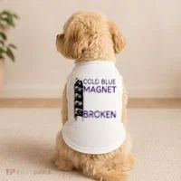 Cold Blue Magnet Broken Doggie Tank thumb 2