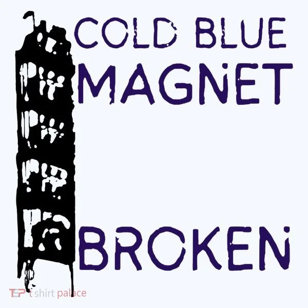 Cold Blue Magnet Broken Doggie Tank