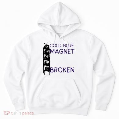 Cold Blue Magnet Broken Hoodie