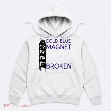 Cold Blue Magnet Broken Hoodie