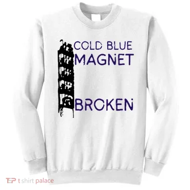 Cold Blue Magnet Broken Sweatshirt