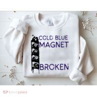 Cold Blue Magnet Broken Sweatshirt thumb 2