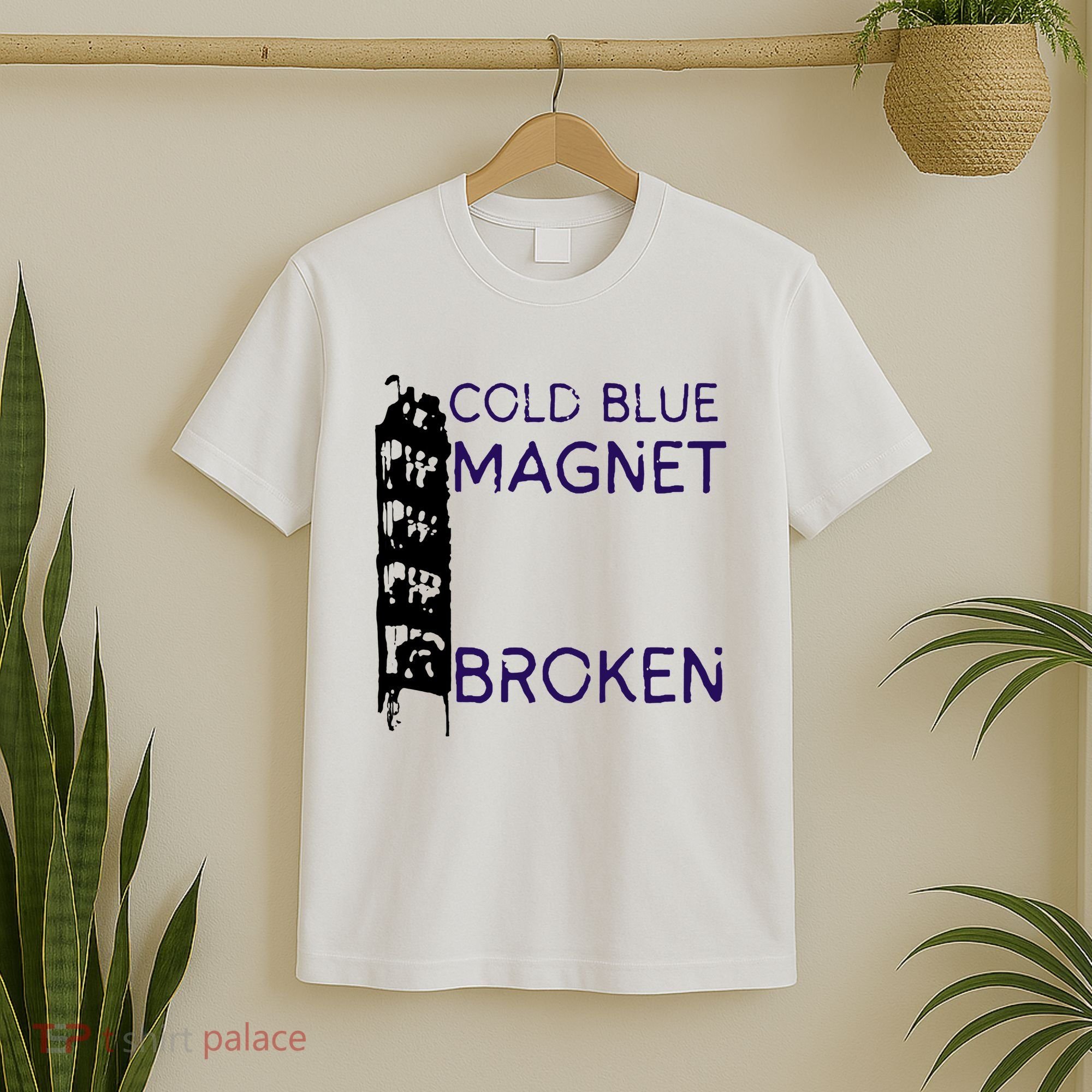 Cold Blue Magnet Broken T-Shirt