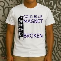 Cold Blue Magnet Broken T-Shirt thumb 3