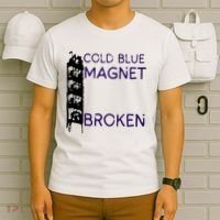Cold Blue Magnet Broken T-Shirt thumb 6