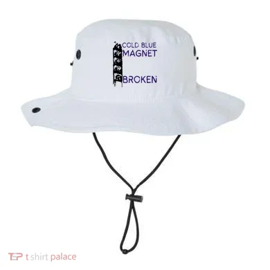 Cold Blue Magnet Broken Bucket Hat