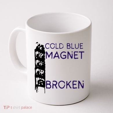 Cold Blue Magnet Broken Coffee Mug