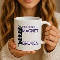 Cold Blue Magnet Broken Coffee Mug thumb 3