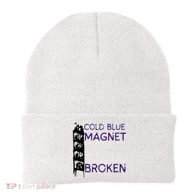 Cold Blue Magnet Broken Beanie
