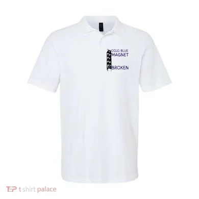 Cold Blue Magnet Broken Polo