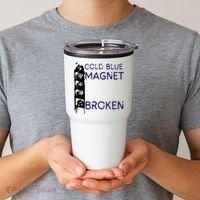 Cold Blue Magnet Broken Tumbler thumb 2