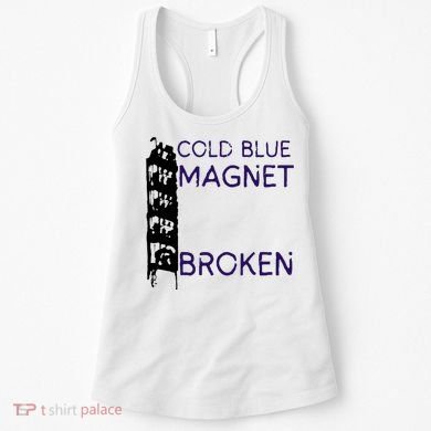 Cold Blue Magnet Broken Women's Tank Top