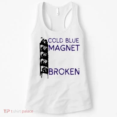 Cold Blue Magnet Broken Women's Tank Top