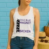 Cold Blue Magnet Broken Women's Tank Top thumb 2