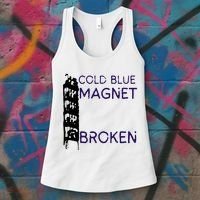 Cold Blue Magnet Broken Women's Tank Top thumb 3