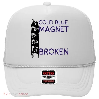 Cold Blue Magnet Broken Hat