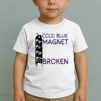 Cold Blue Magnet Broken Toddler T-Shirt thumb 2