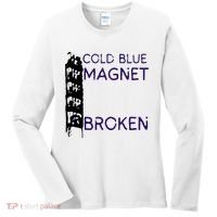 Cold Blue Magnet Broken Women's Long Sleeve Shirt thumb 0