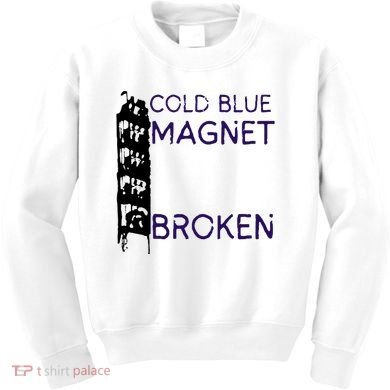 Cold Blue Magnet Broken Kids Sweatshirt