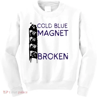 Cold Blue Magnet Broken Kids Sweatshirt