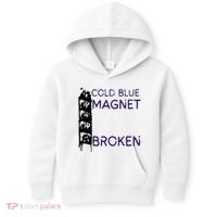 Cold Blue Magnet Broken Kids Hoodie thumb 0