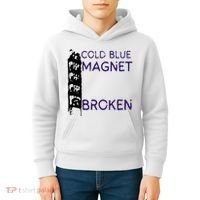 Cold Blue Magnet Broken Kids Hoodie thumb 4
