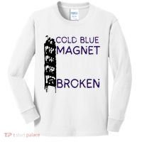 Cold Blue Magnet Broken Kids Long Sleeve Shirt thumb 0
