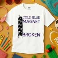 Cold Blue Magnet Broken Kids T-Shirt thumb 3