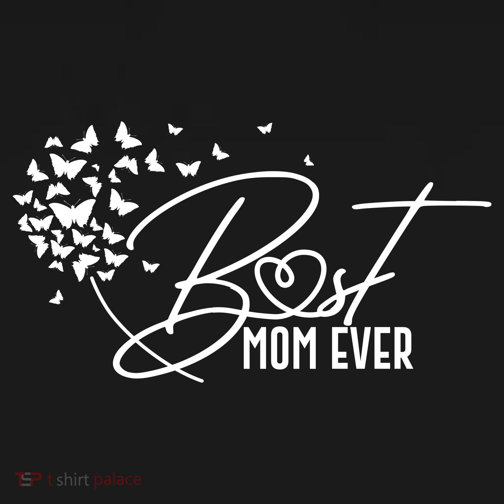 Cute Best Mom Ever Butterfly Dandelion Coaster